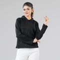 Womens Black Hoodie