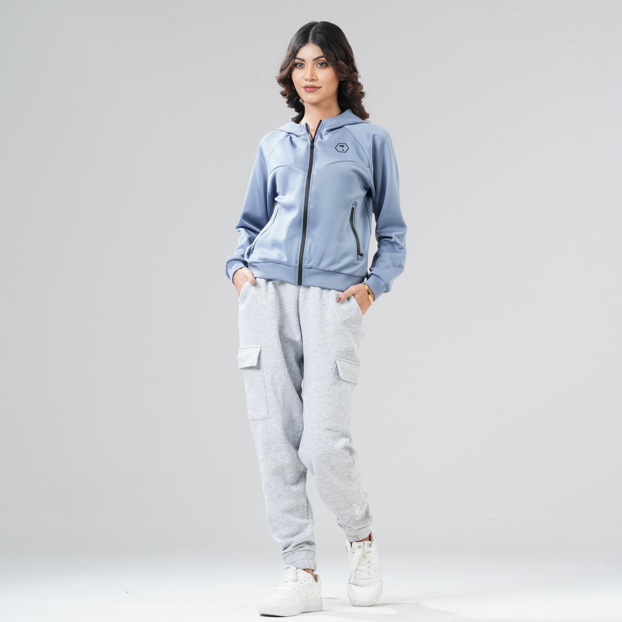 Women's Blue Hoodie
