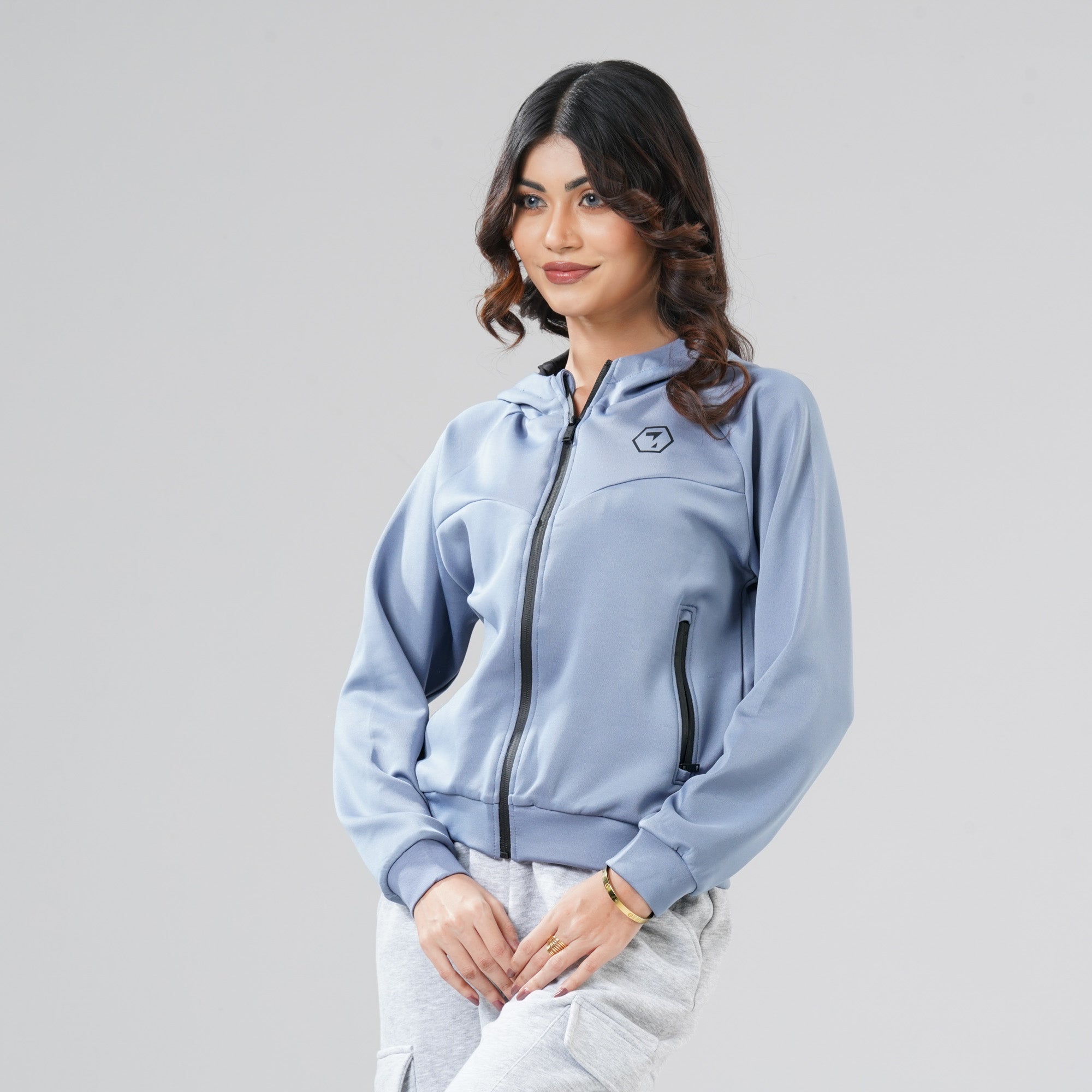 Women's Blue Hoodie
