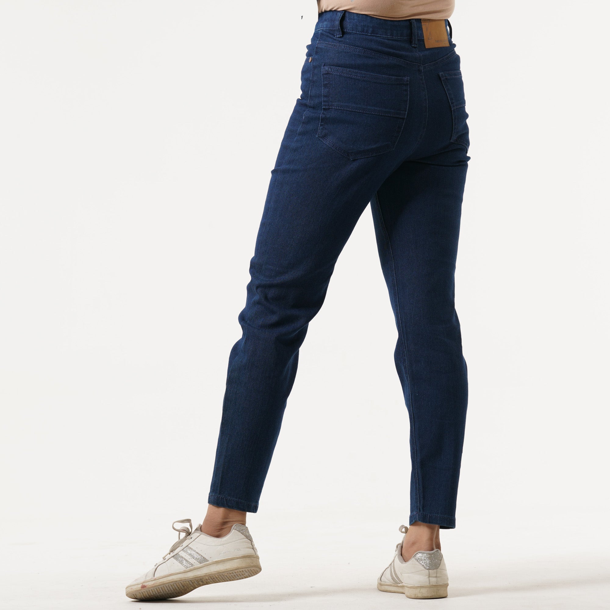 Womens Blue Denim Pant