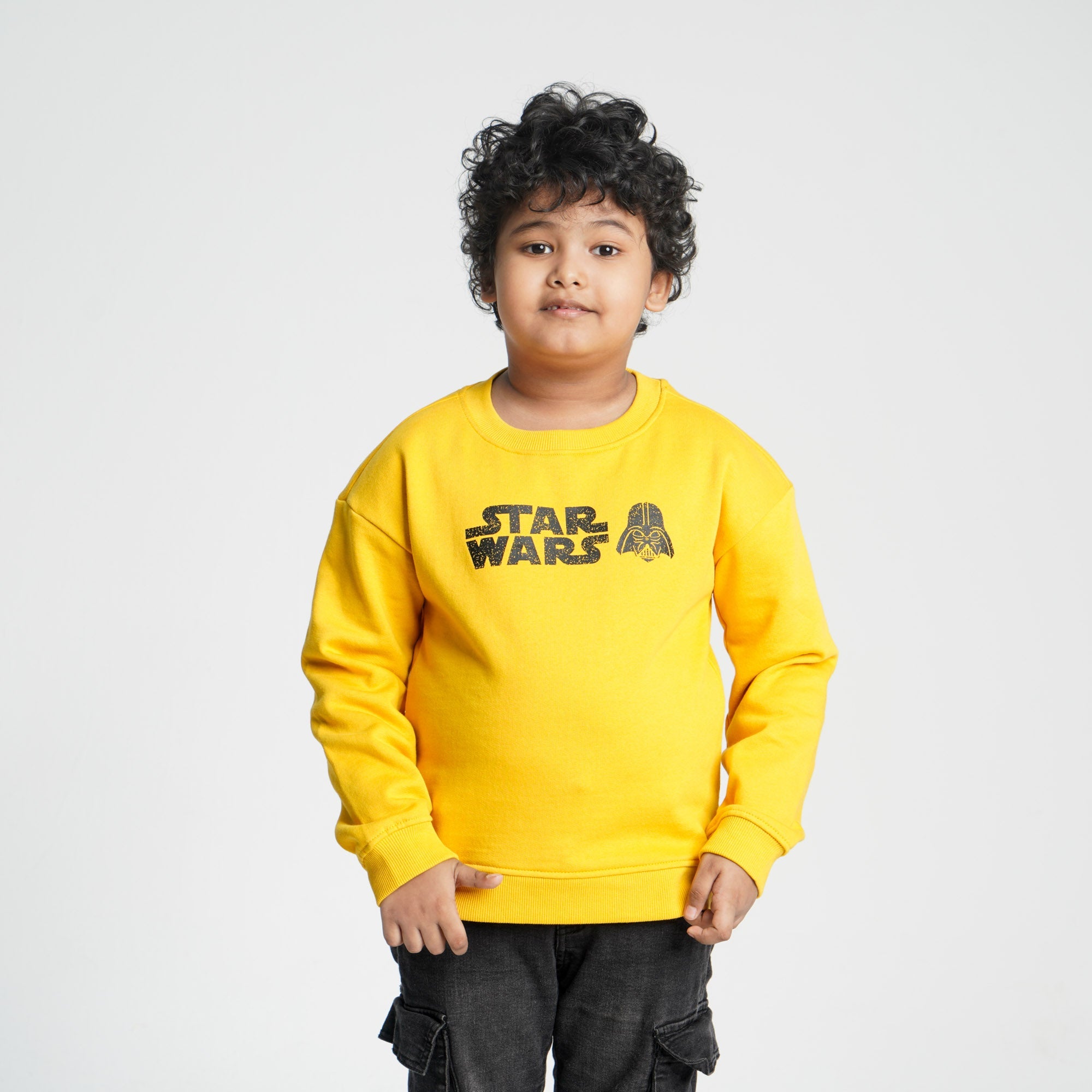 Boys Mustard Sweatshirt