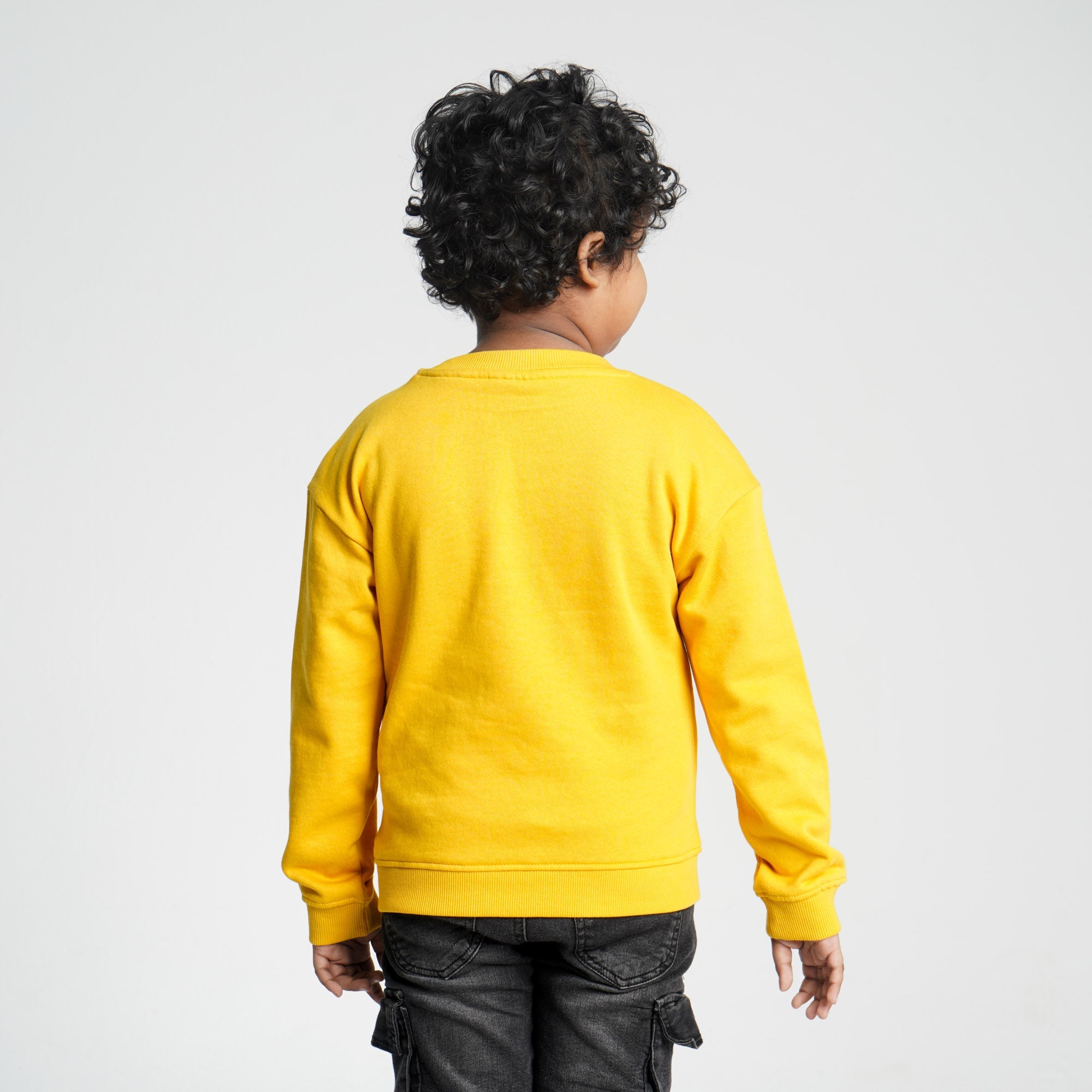 Boys Mustard Sweatshirt