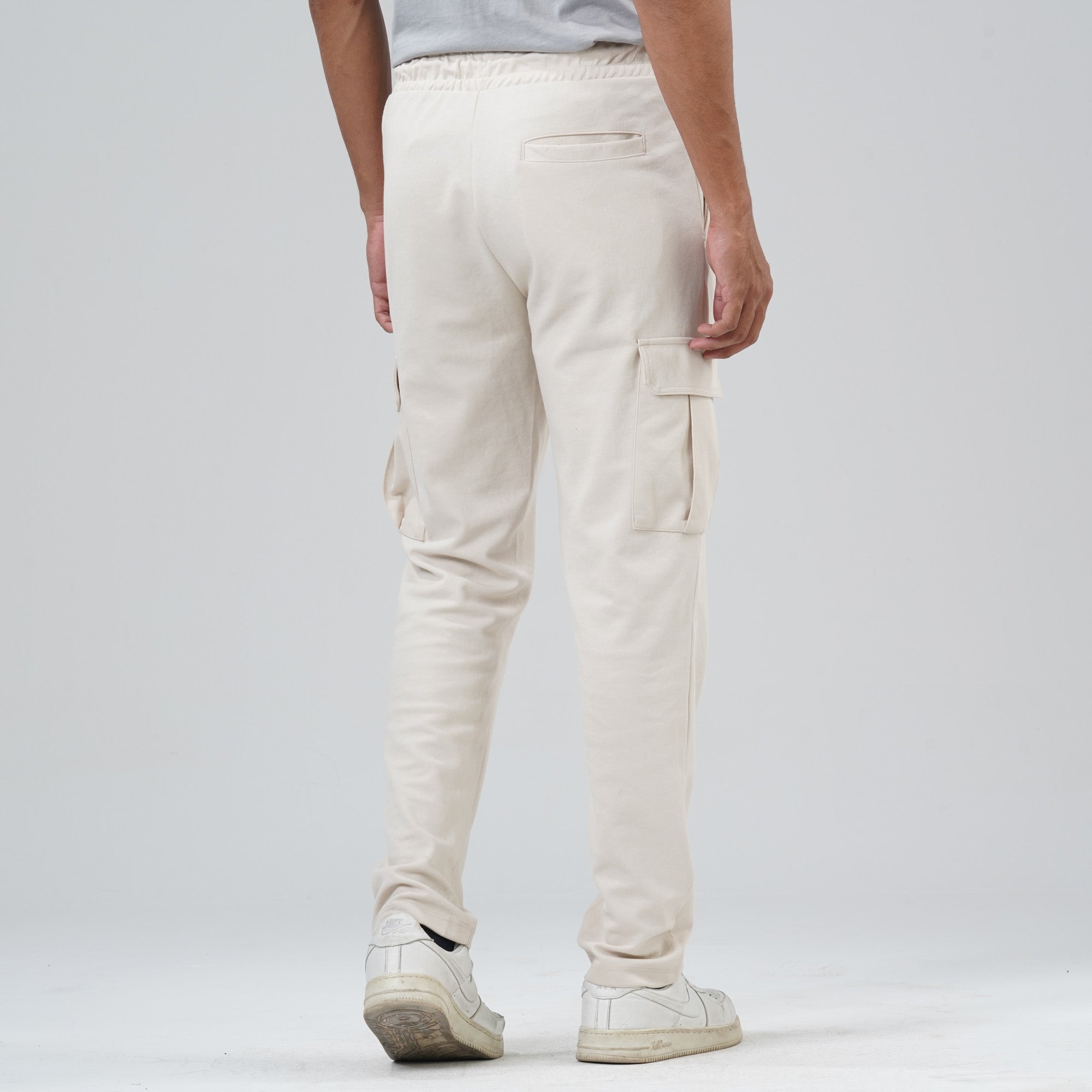 Mens Beige Joggers