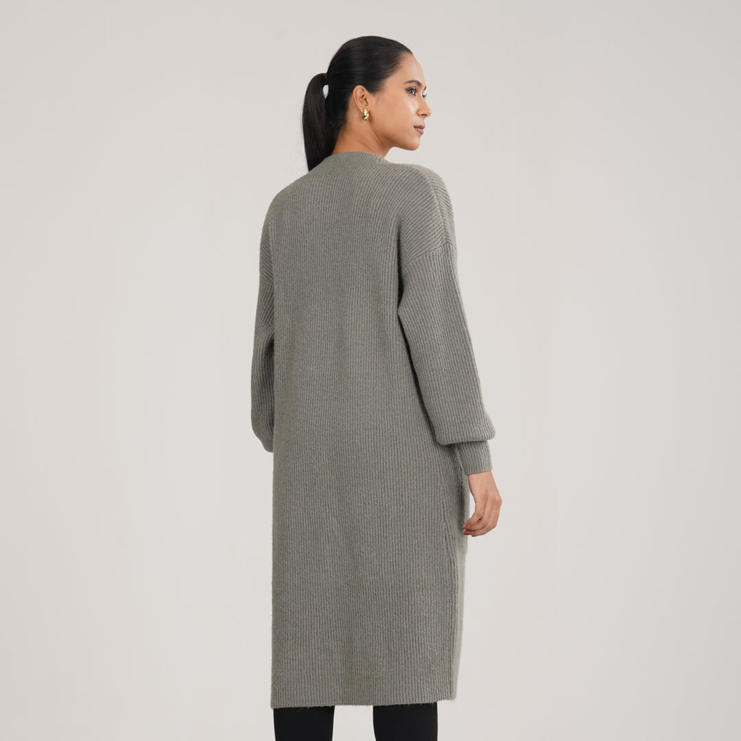 Womens Grey Sweater Shrug