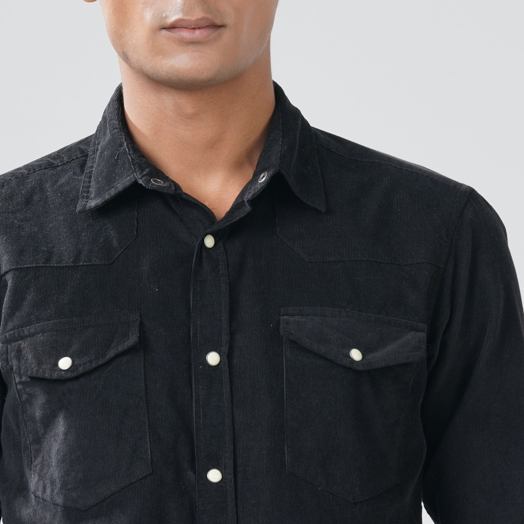 Mens Black Shirt
