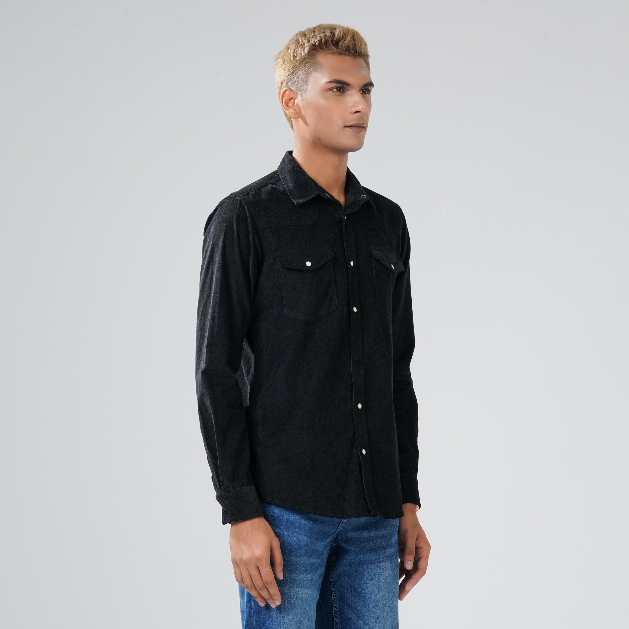Mens Black Shirt