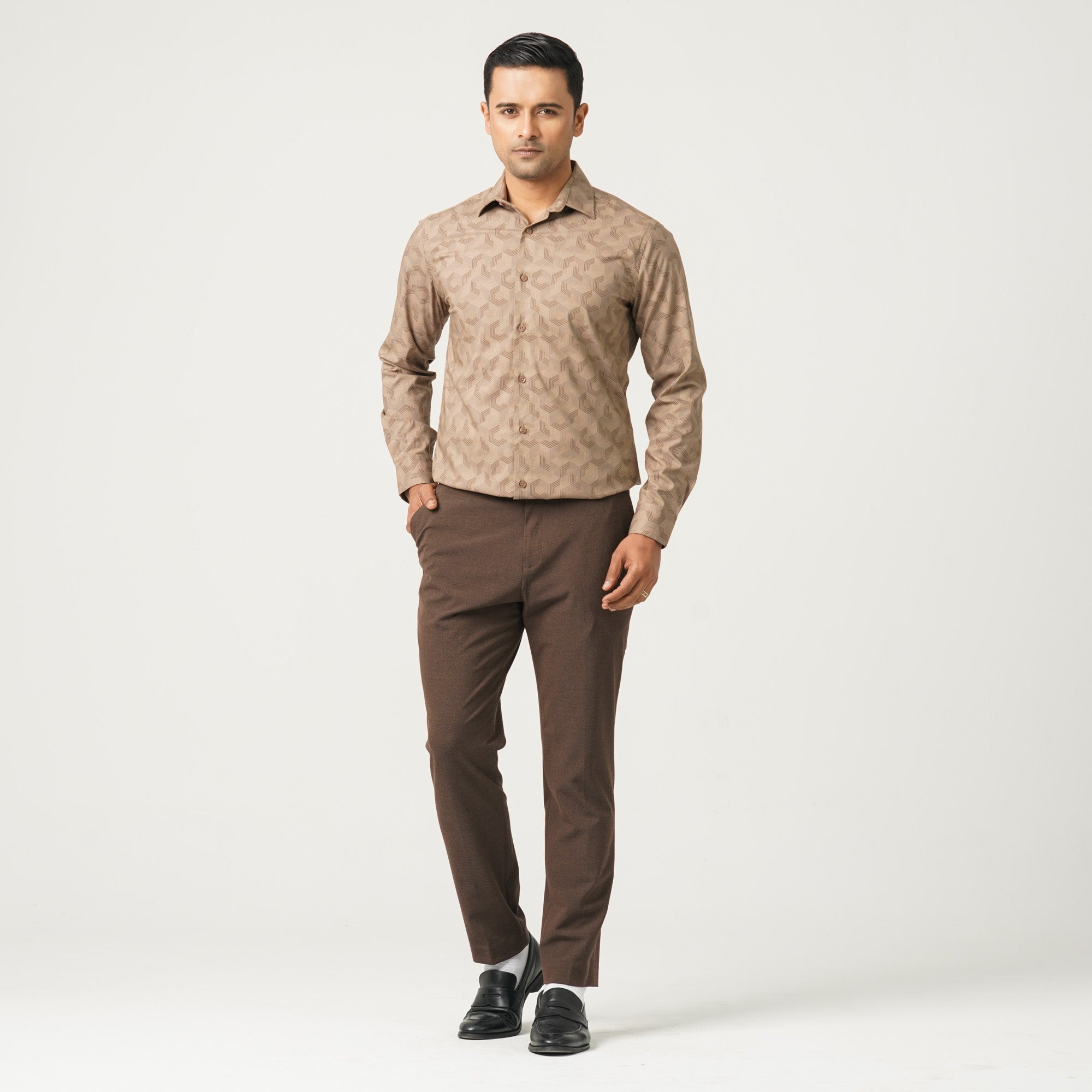 Men’s Bamboo Blended Casual Shirt