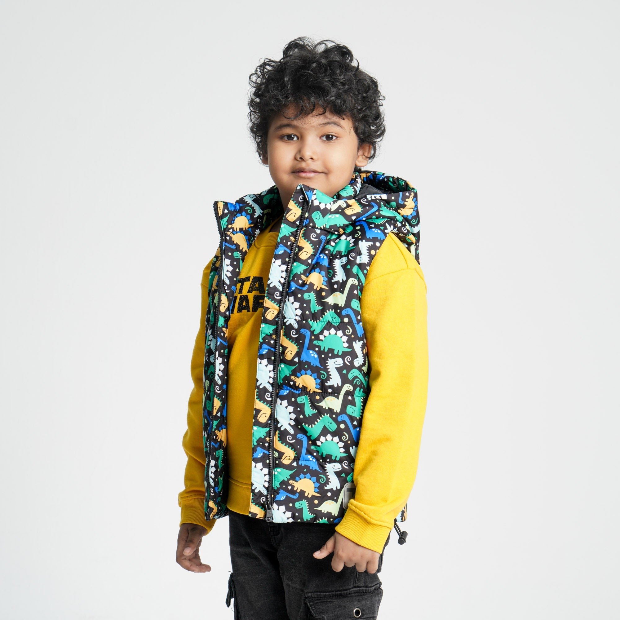 Baby Black & Green Boys Husky