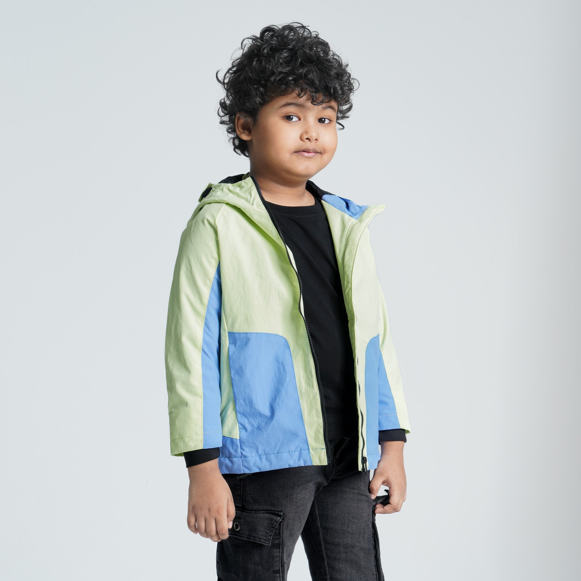 Baby Boys Mint Green Windbreaker