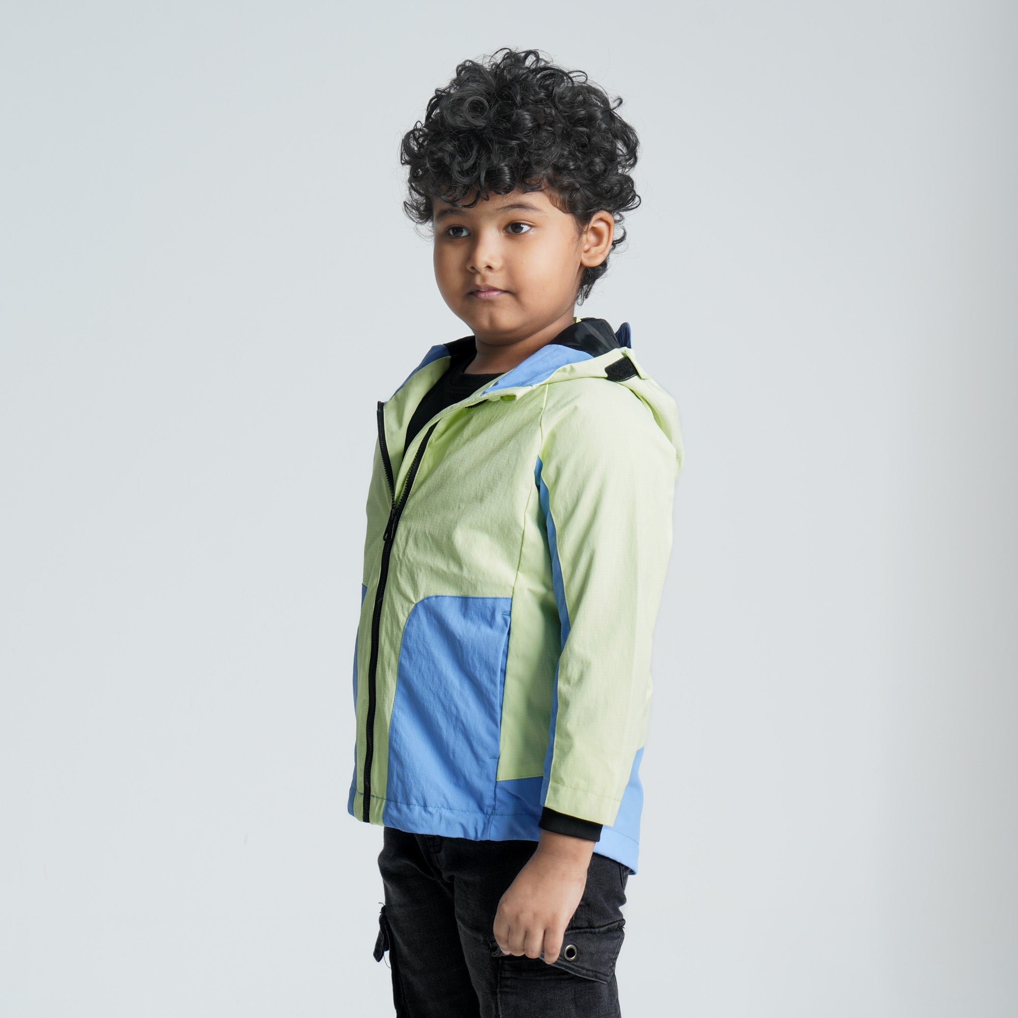 Baby Boys Mint Green Windbreaker