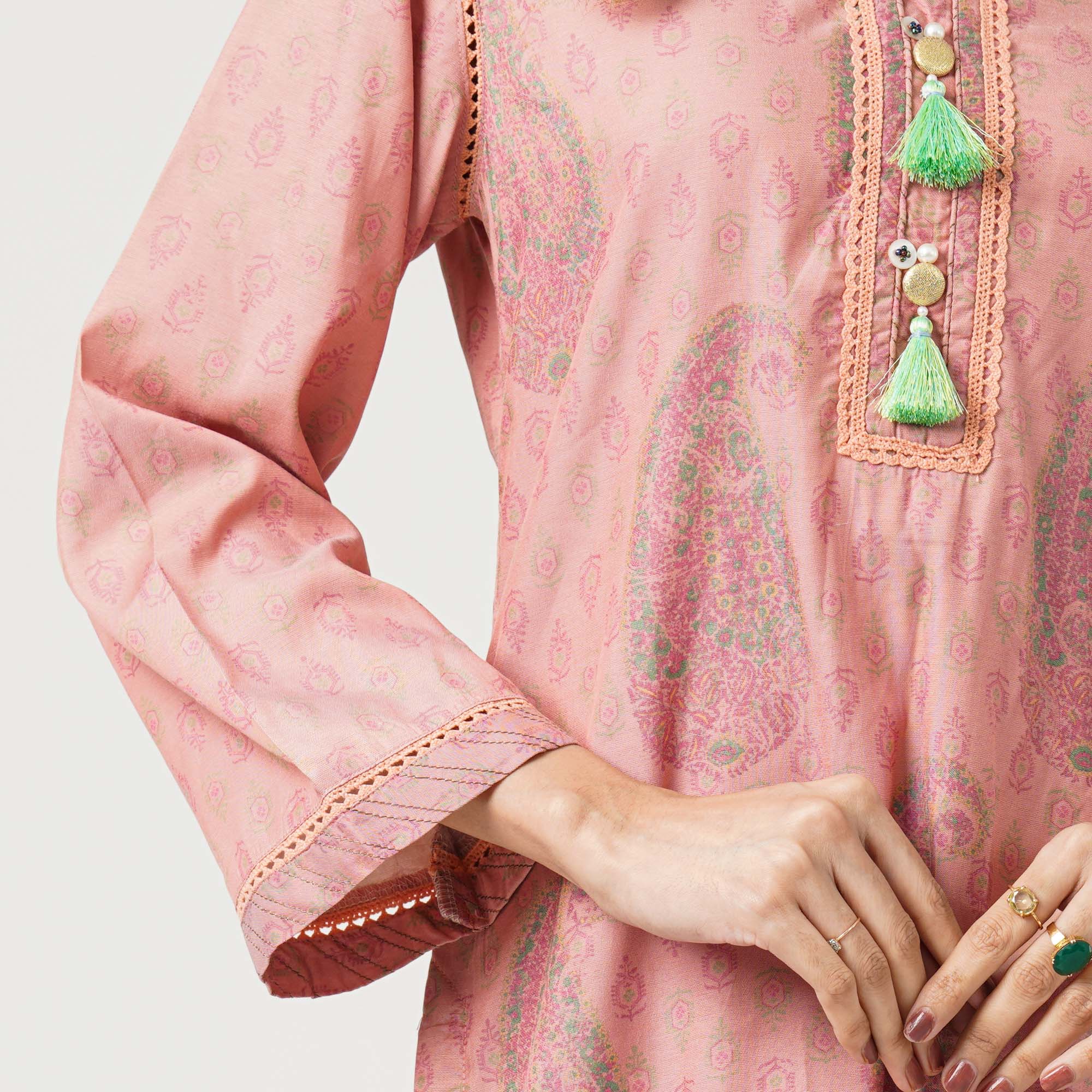 Women’s Blended Silk Two-Piece Set