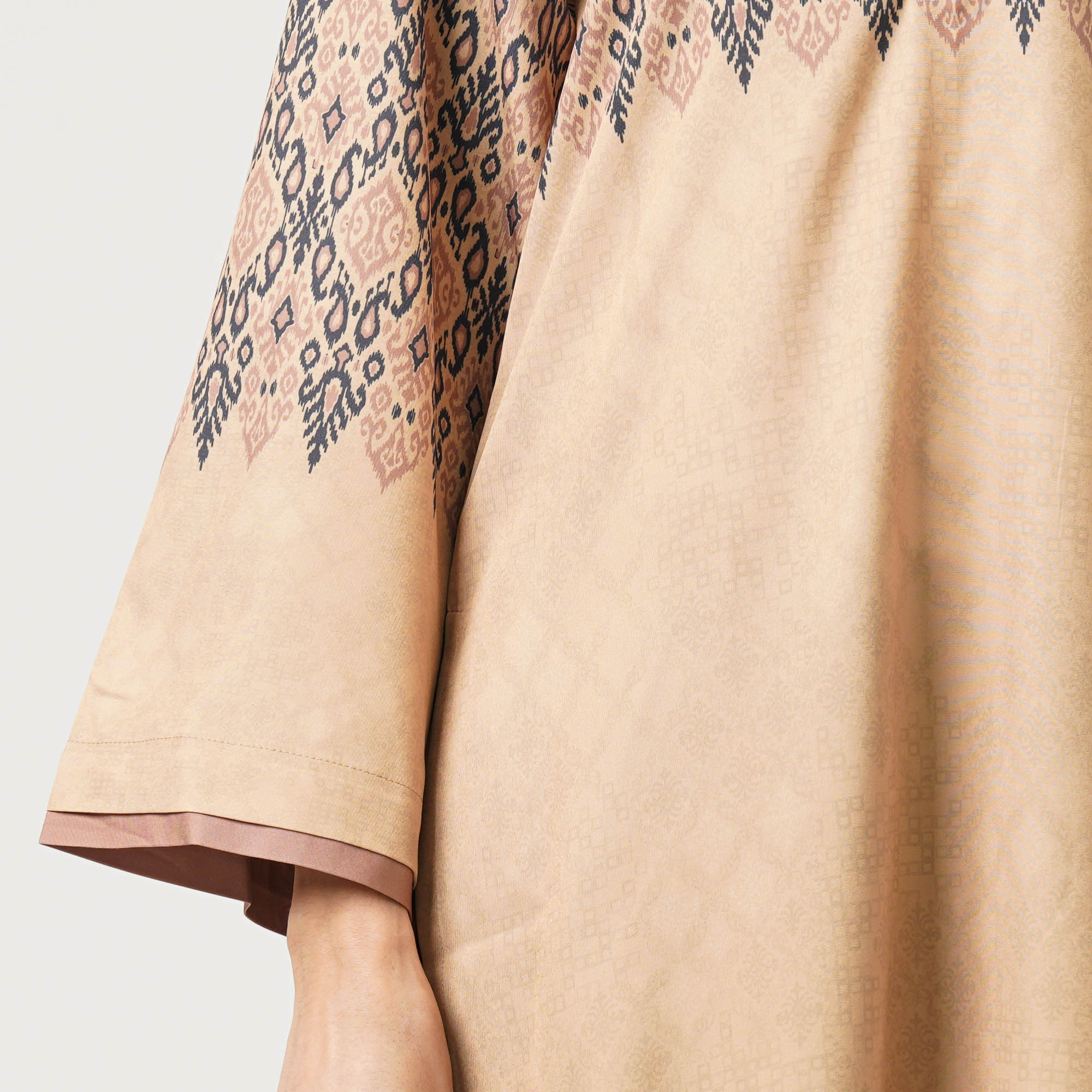 Women’s Blended Silk Printed Two Piece Set