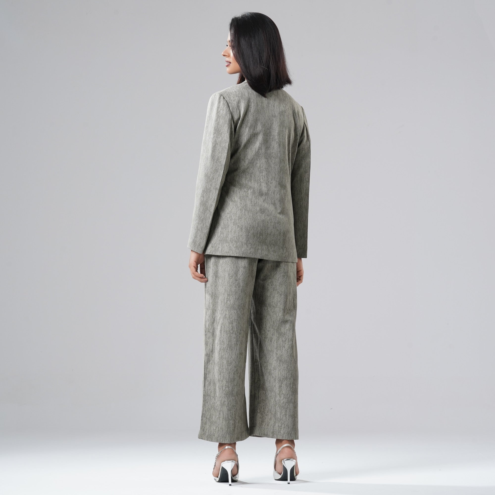 Womens Green Two Piece Set