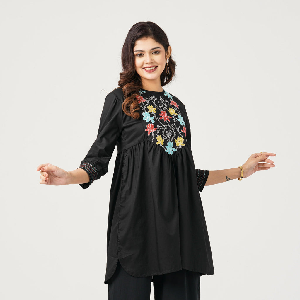 Women’s Cotton Embroidered Tunic