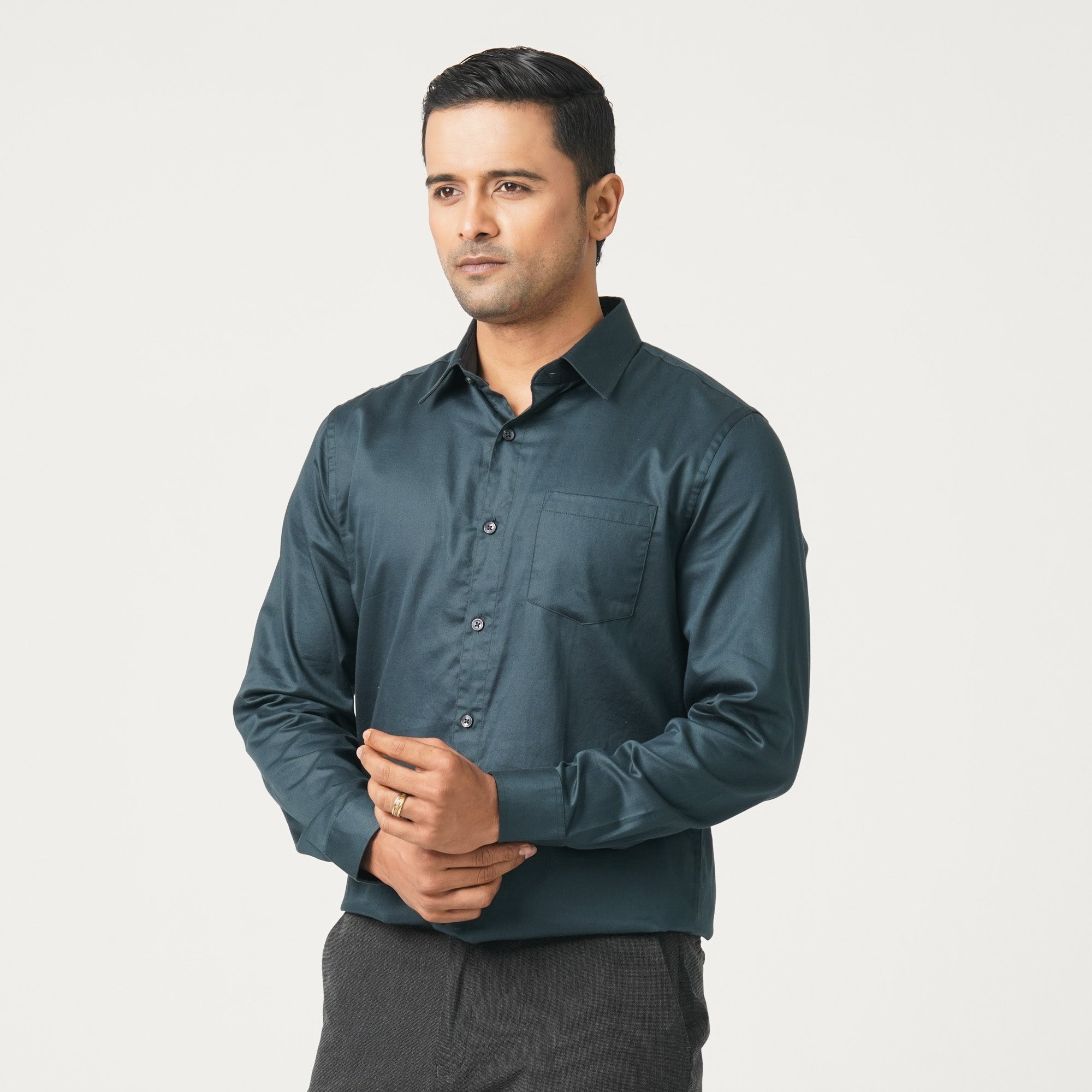 Men’s Satin Lycra Shirt