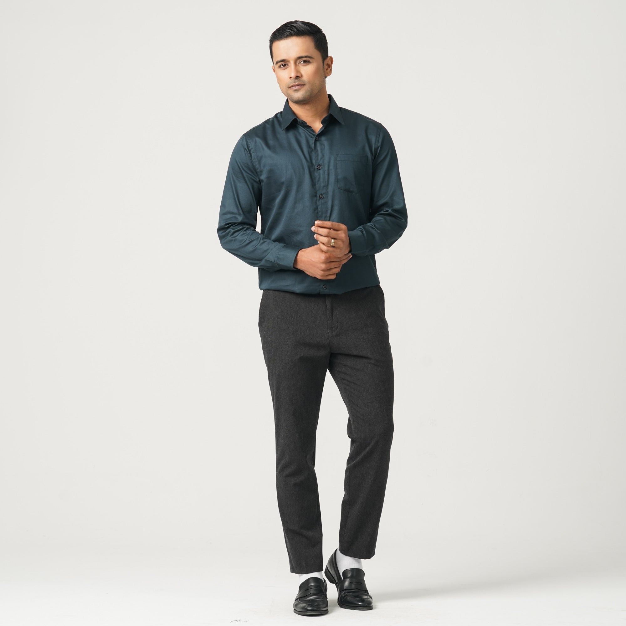 Men’s Satin Lycra Shirt