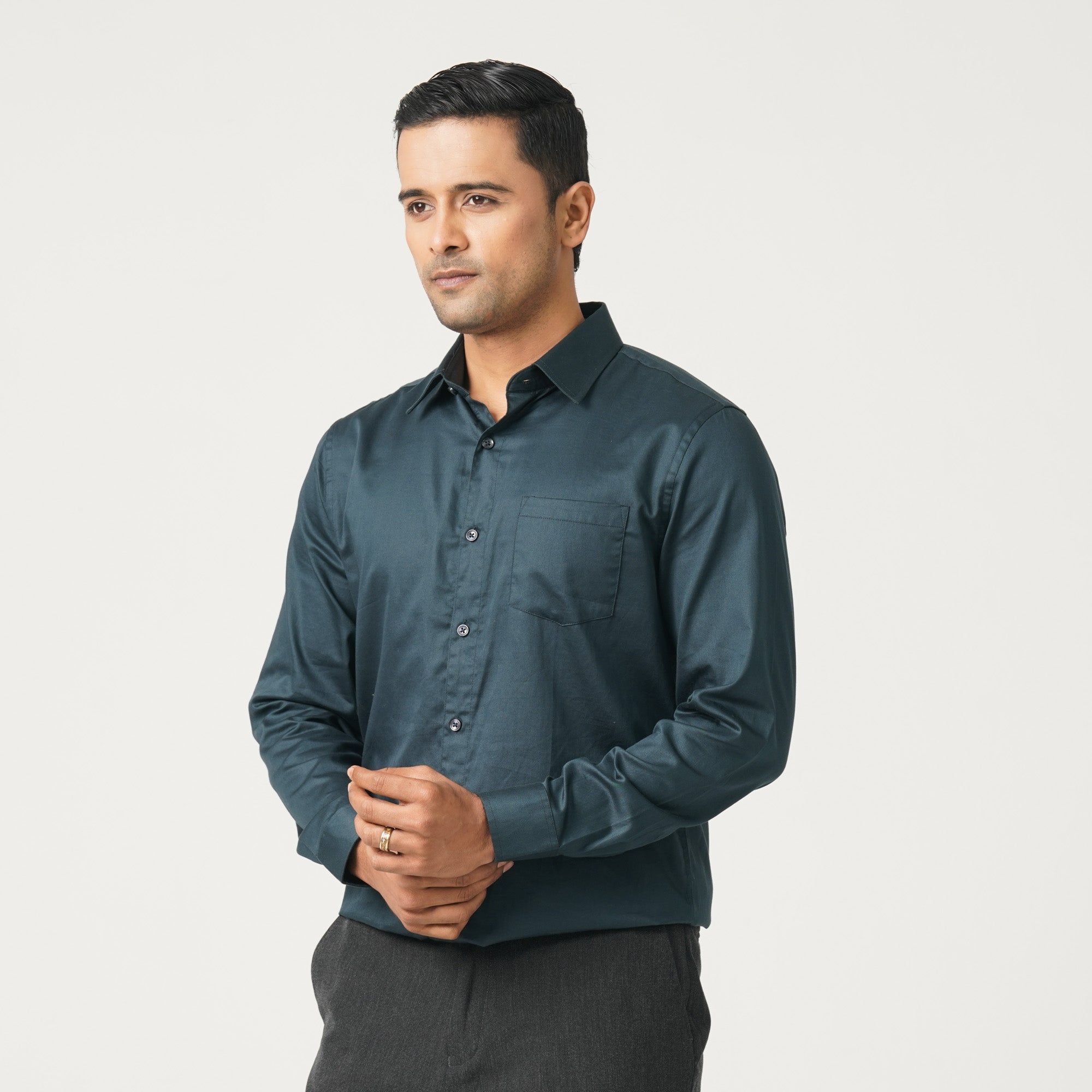 Men’s Satin Lycra Shirt