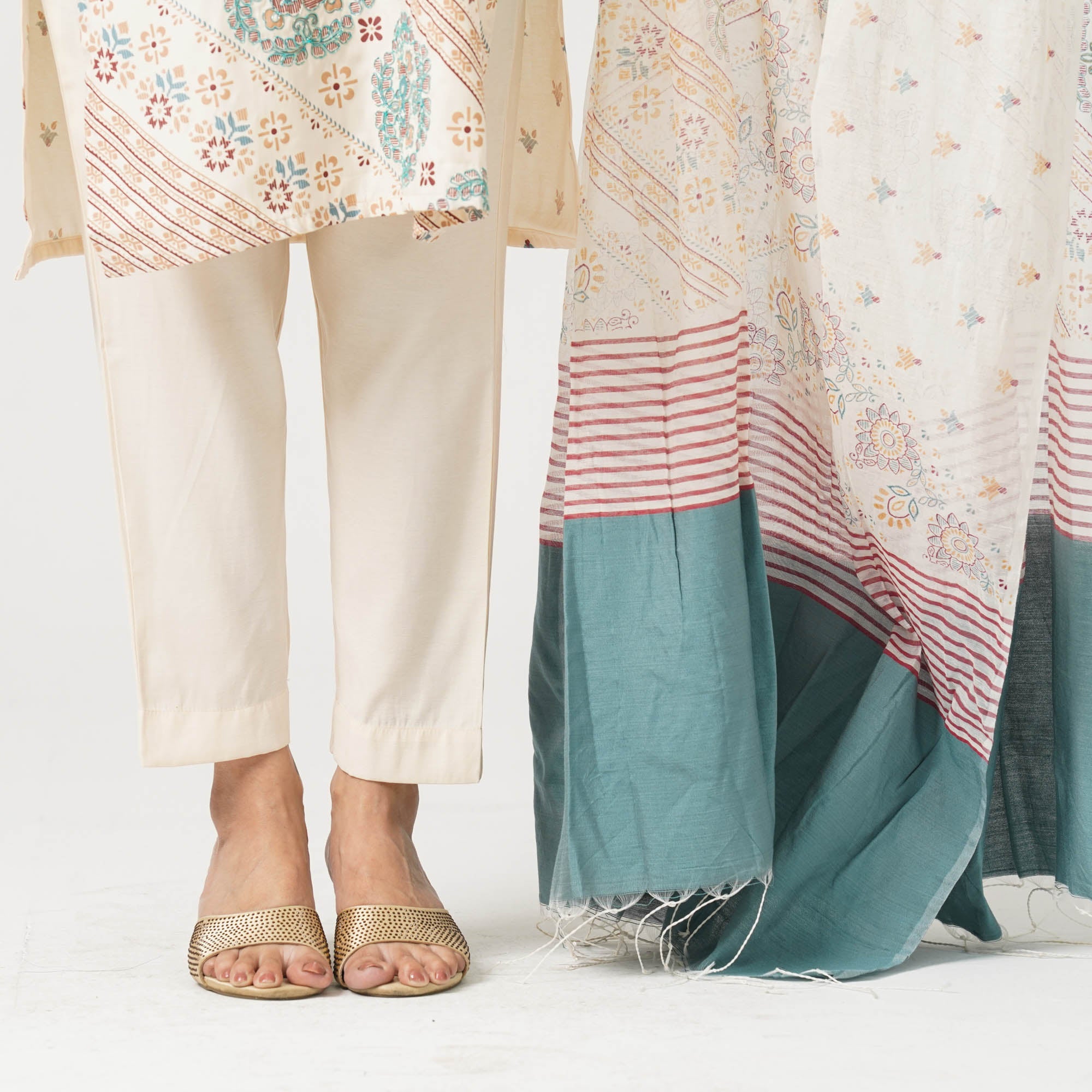 Women’s Blended Silk Three Piece