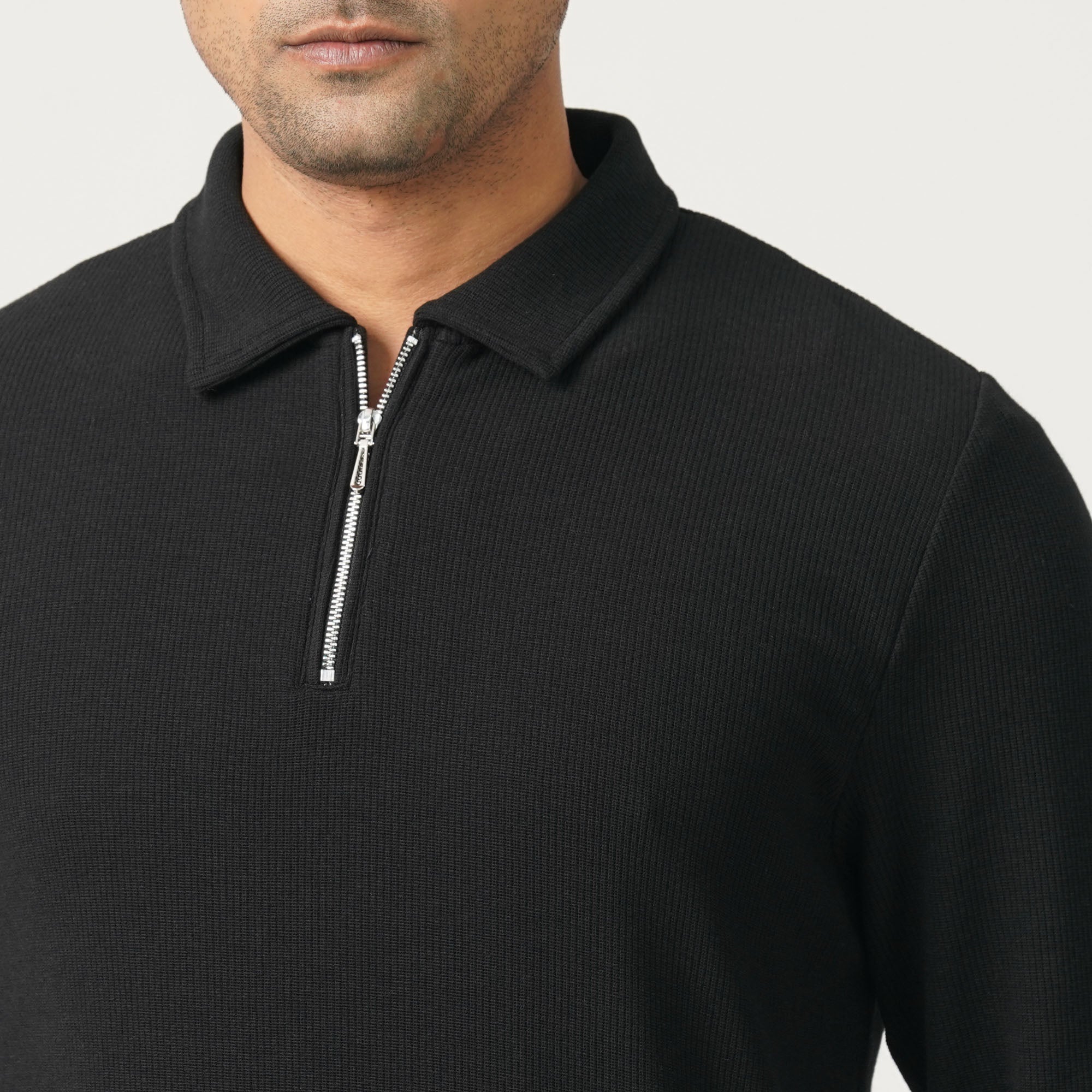 Mens Black Polo Shirt