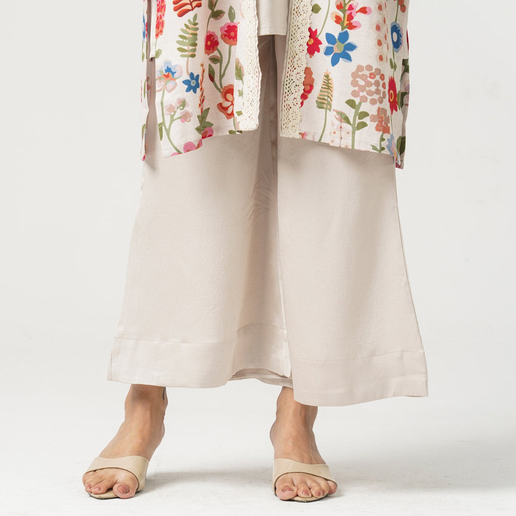 Women’s Silk Sequin Work Three Piece
