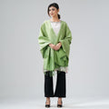 Ethnic Green Shawl